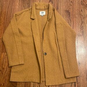 Camel colored trendy blazer